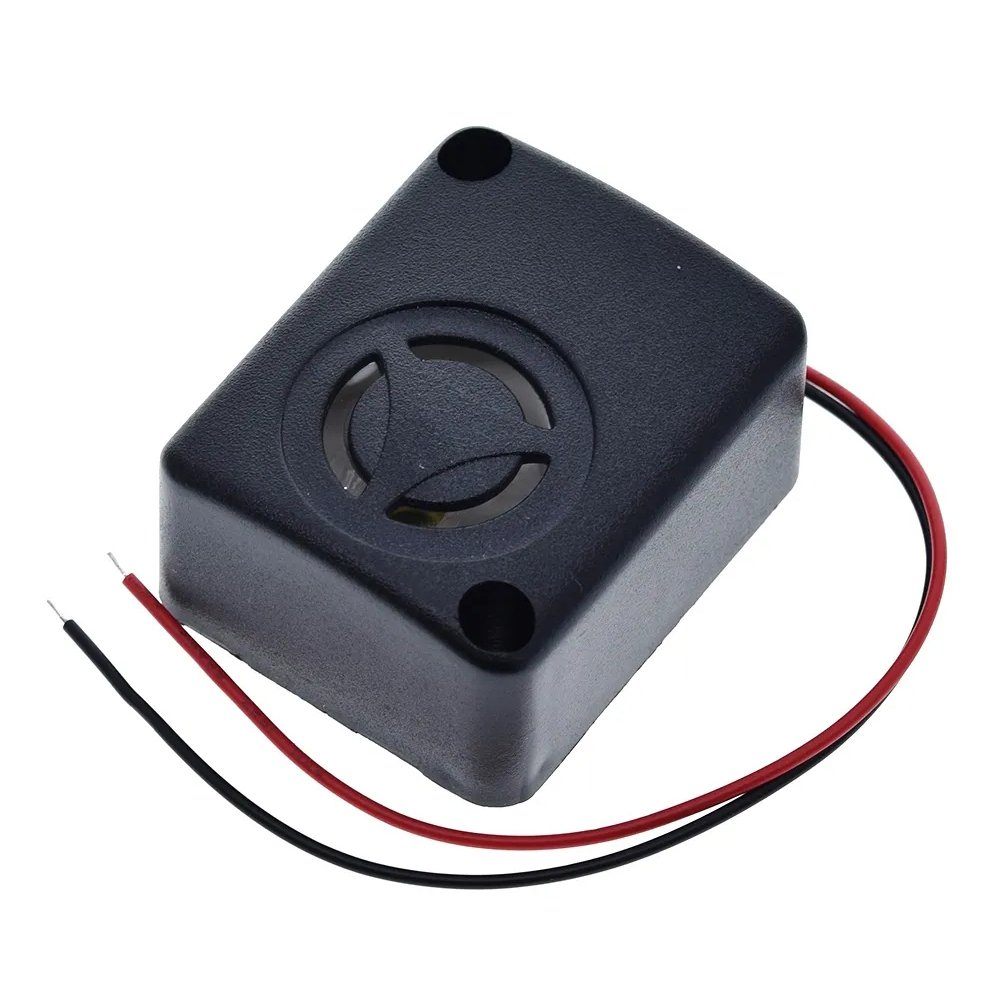 Anti-theft Car Burglar Alarm 6/12/15V 120dB Active High Decibel Buzzer Safe Box Burglar Alarm Car Accessories QSI-4840