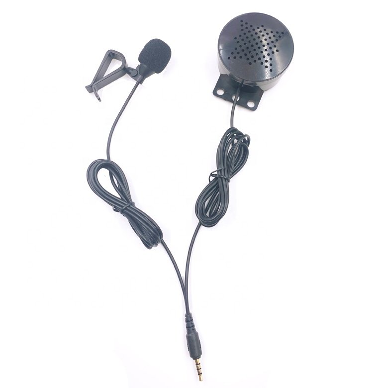 3W Horn Full Frequency Extension GPS Car External Voice Speaker Microphone