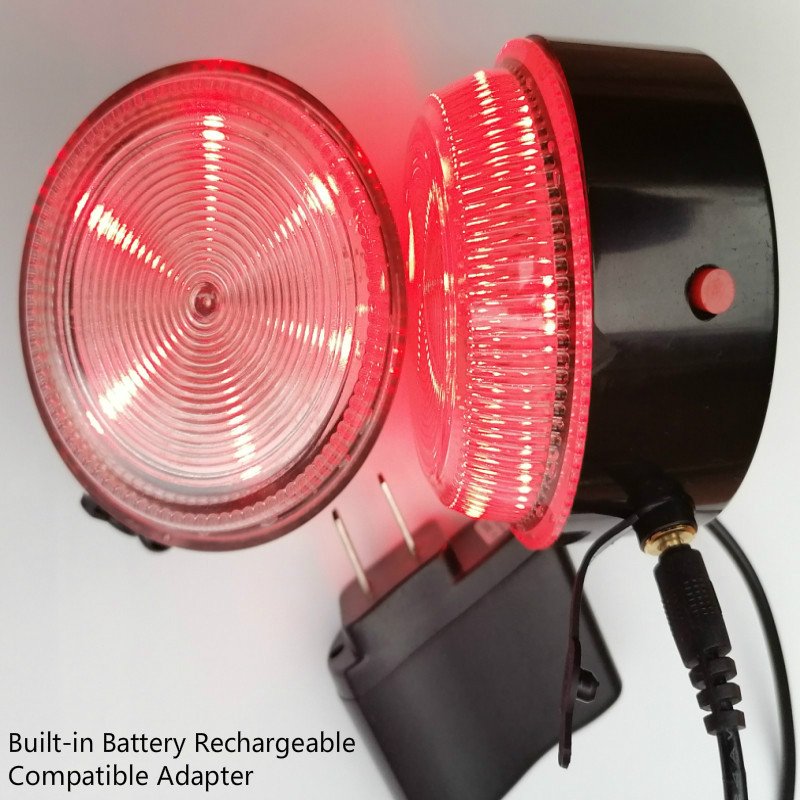 Tow Truck Fire Ambulance Car Warning Lights with Magnetic Base Portable Strobe Light V16 Emergency Signal Lamp