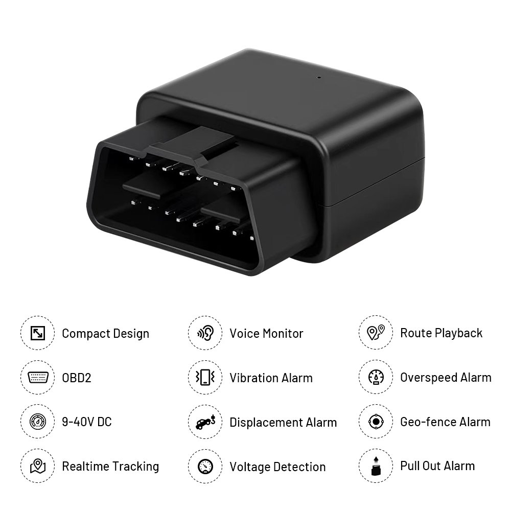 Micodus MV33G Plug and Play Vehicle Locator Anti-theft 4G Obd2 Tracking Device Mini Gps Car Tracker With Microphone Obd Ii