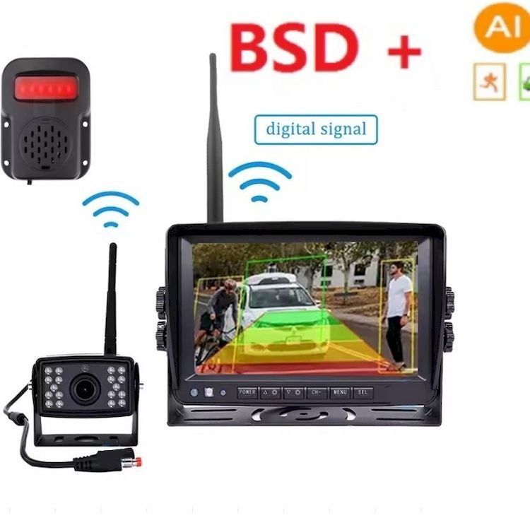 Factory Wholesale Dvr Recorder Split Screen Monitor Ir Wireless Camera Android IPS Universal Screen for Cars Support Dashboard