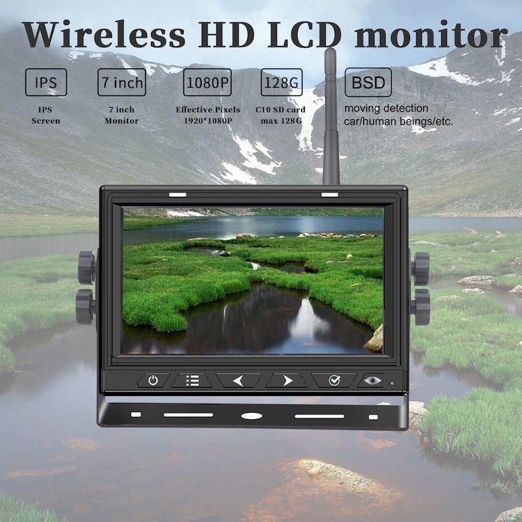 Factory Wholesale Dvr Recorder Split Screen Monitor Ir Wireless Camera Android IPS Universal Screen for Cars Support Dashboard