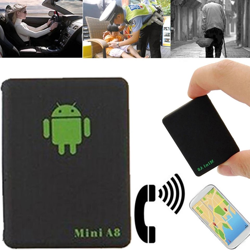 Mini A8 Car GPS Tracker Real-Time Dashboard Locator with SOS Alarm and Anti-Lost Function GPRS Network 4G Vehicle Electronics
