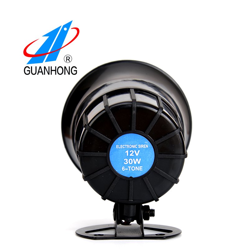 Electronic Siren 12V Horn 120dB 1 or 6tone Car Alarm Siren