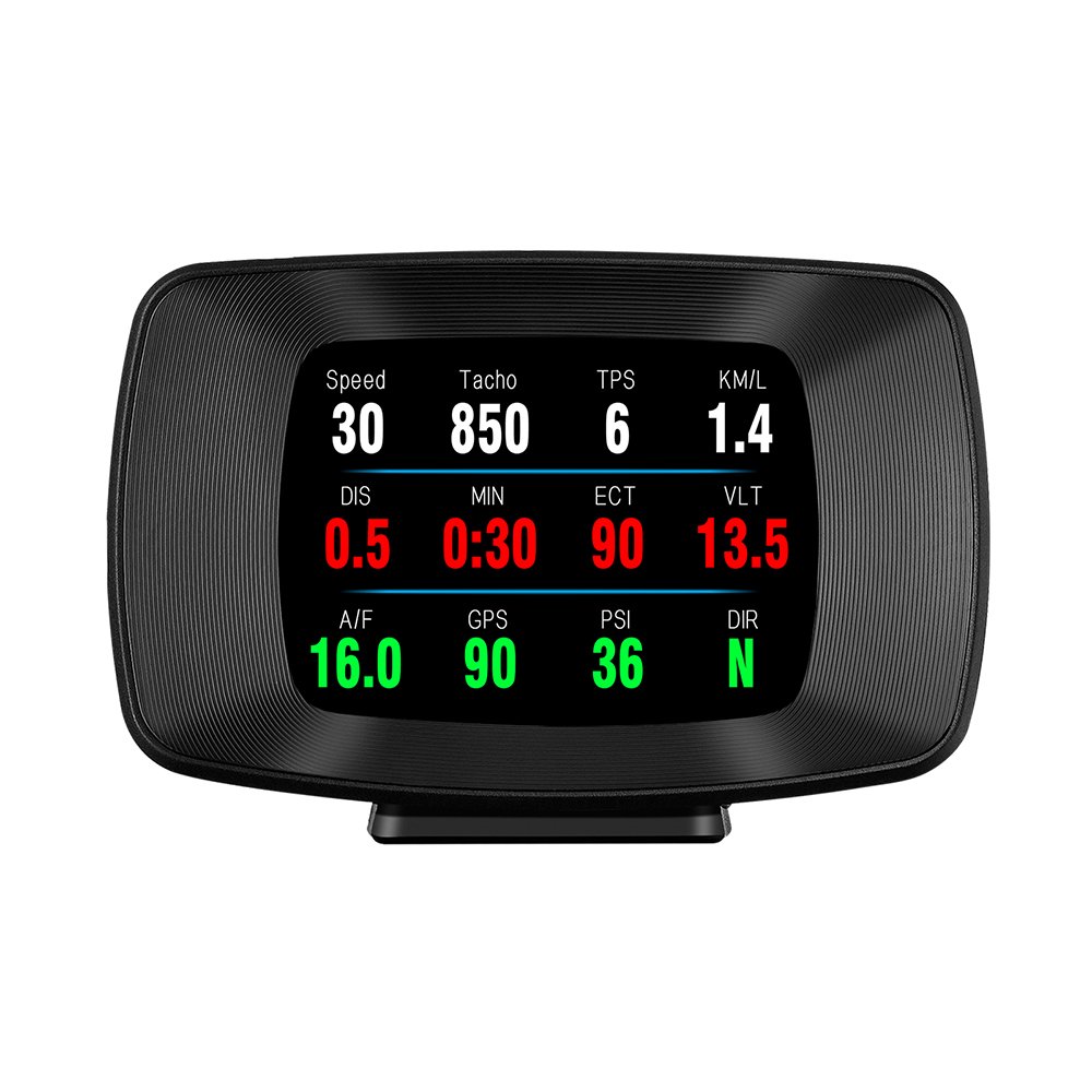 2023 Popular Car Smart Gauge Speedometer P13 Auto Electronics RPM Head up Display OBD2 Hud Display