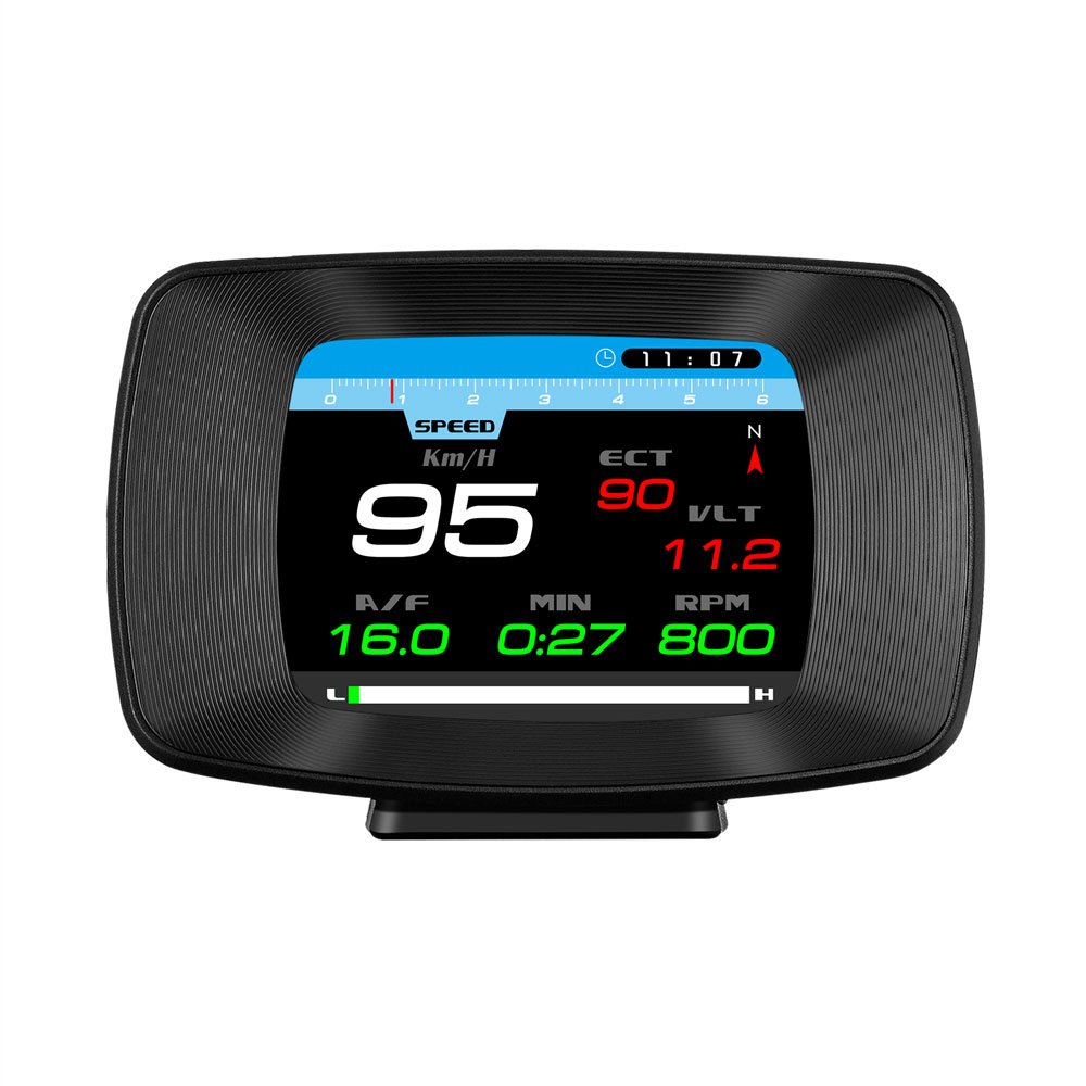 2023 Popular Car Smart Gauge Speedometer P13 Auto Electronics RPM Head up Display OBD2 Hud Display