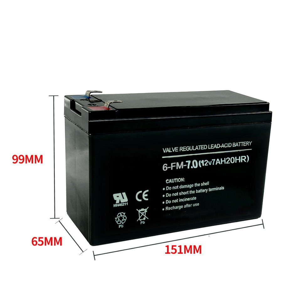 Chinese Factory 12V7AH 12V 7AH 20HR Maintenance Free Battery 12V 7AH 7.2AH 9AH 12AH sealed Lead-acid Battery