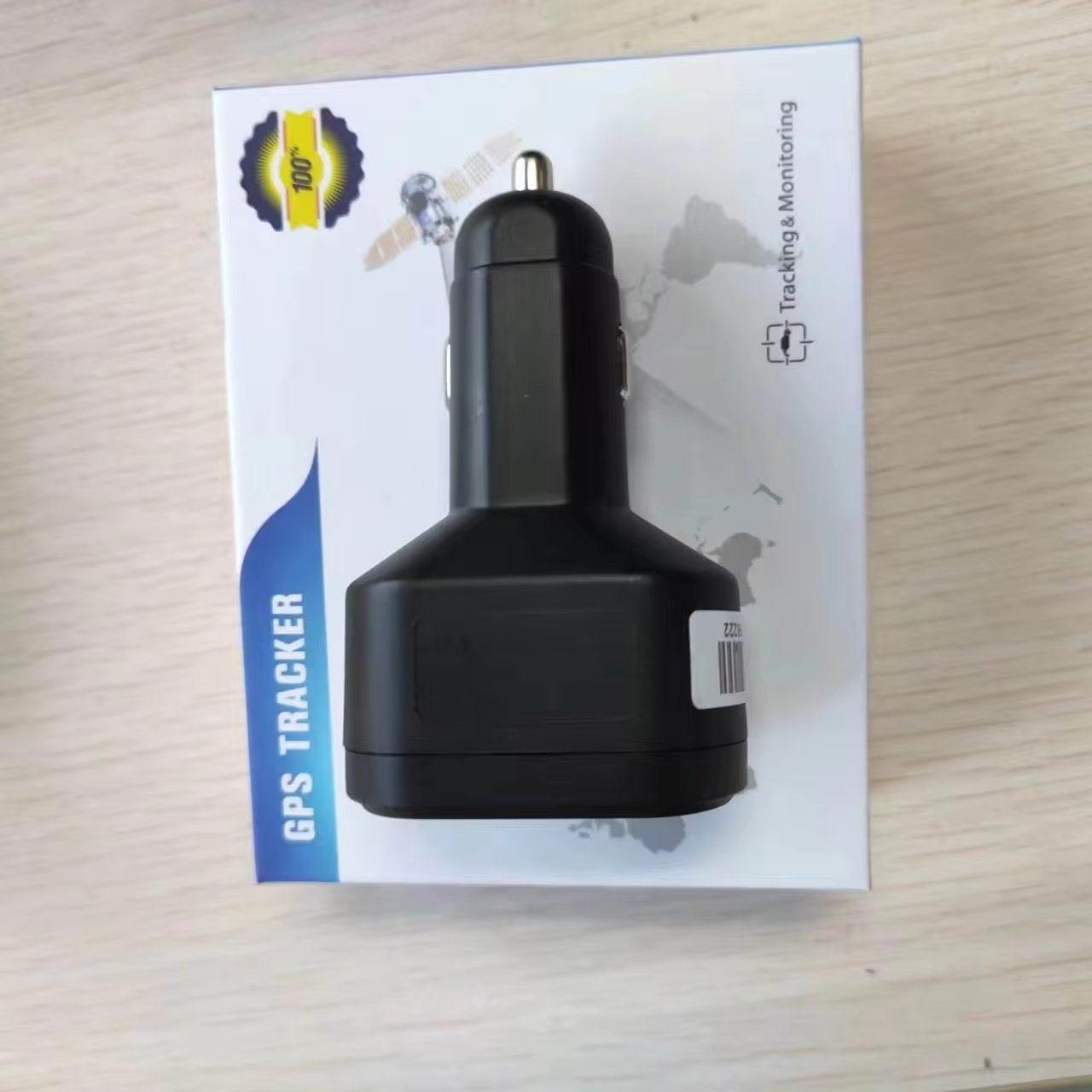 USB Car Cigarette Lighter GPS Tracker Car Phone Charger with Free Online Tracking APP