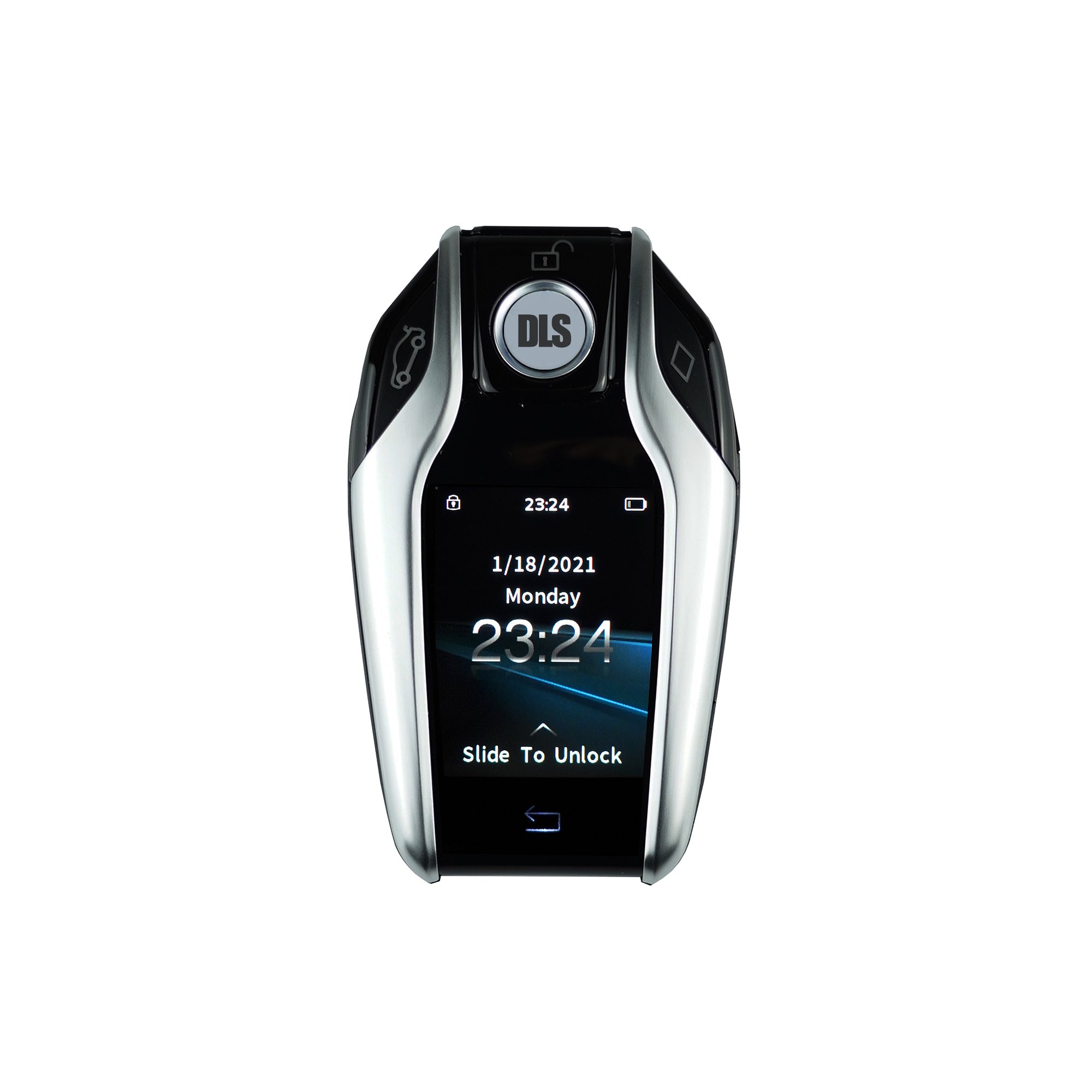 PKE Smart Key Remote LCD Touch Display Car Keys Smart Unlock System