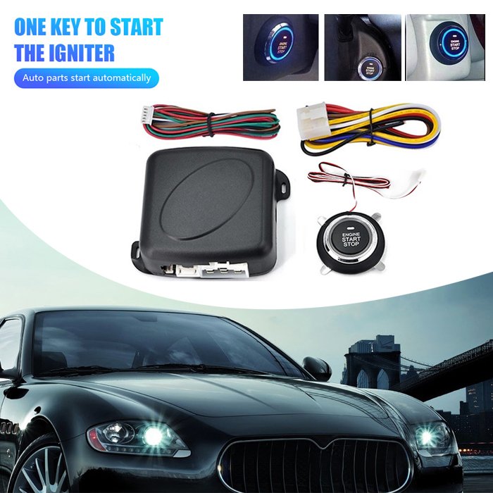 China Manufacturer Wholesale Universal Car /SUV Push to Start Engine Start Push Button Switch Ignition Starter Kit