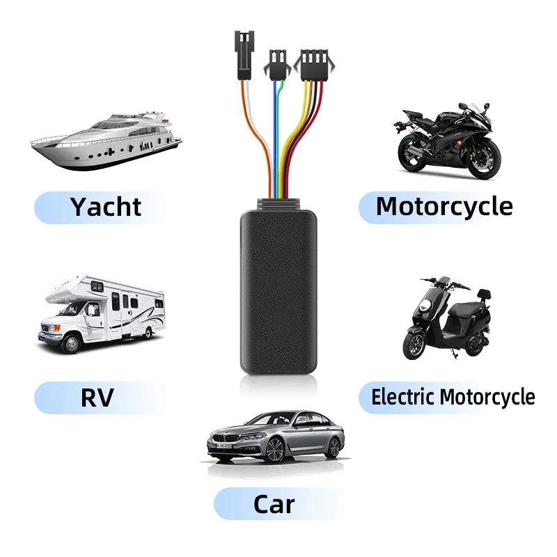 Customized Vehicle Tracking System with SOS Button Car Alarm Remote Engine Cut off Car Acc Detection 4G GPS tracker