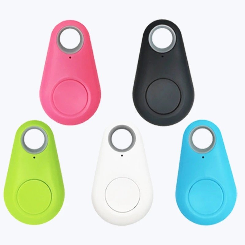 Custom Logo Mini GPS TrackerAnti-Lost Waterproof Bluetooth Locator Tracer for Pet Dog Cat Kids Car Wallet Key Pet Accessories