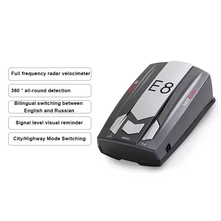 Hot Selling V7 Radar Detector Car Detection Voice Alert Auto Electronics Speed Alarm System with 360 Degree