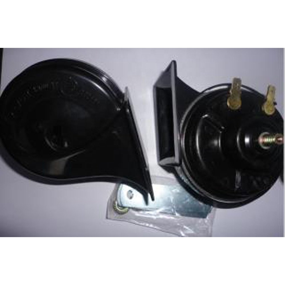 Car Snail Horn 12V 24V 115dB 330-420Hz 90mm Universal Snail Horn Electric Car Horn