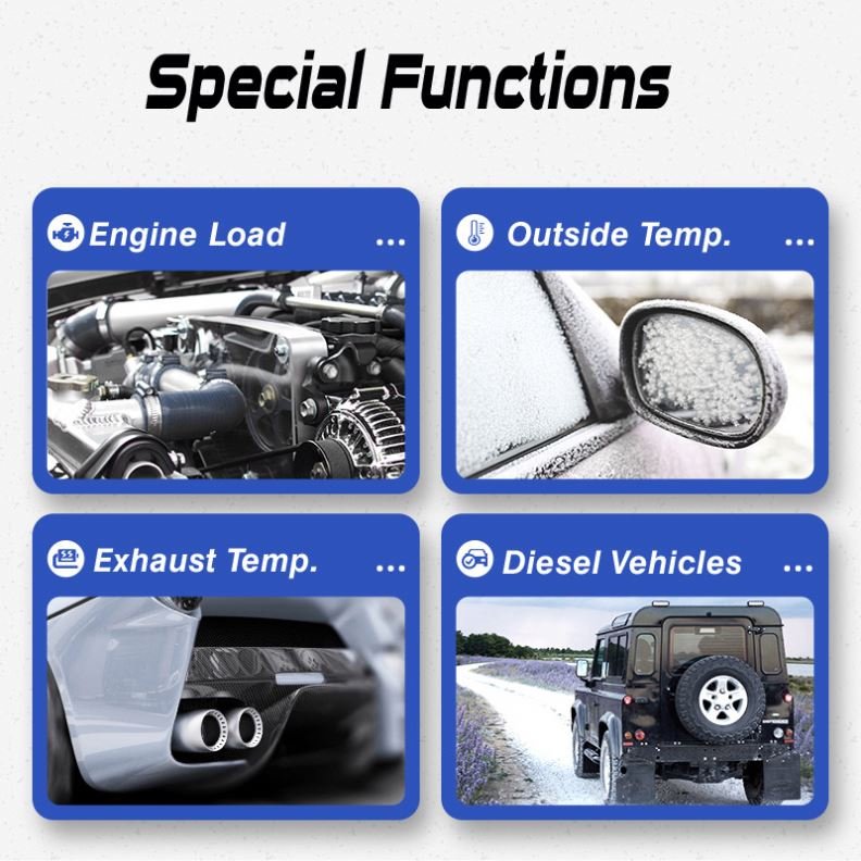 Diagnostic Tools Digital GPS Speedometer Car Navigation OBD+GPS Smart Gauge Automotive HUD Head up Displays