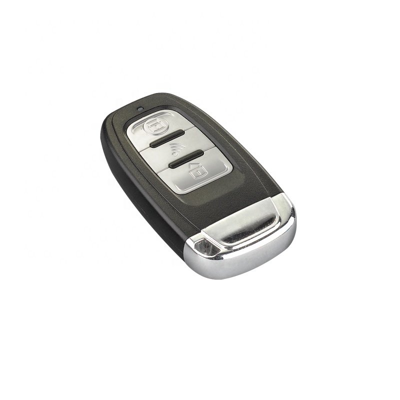 Smart Key PKE Keyless Car Alarm System Push Button Engine Start Stop Remote Starter with RFID Lock Unlock and Universal Remote