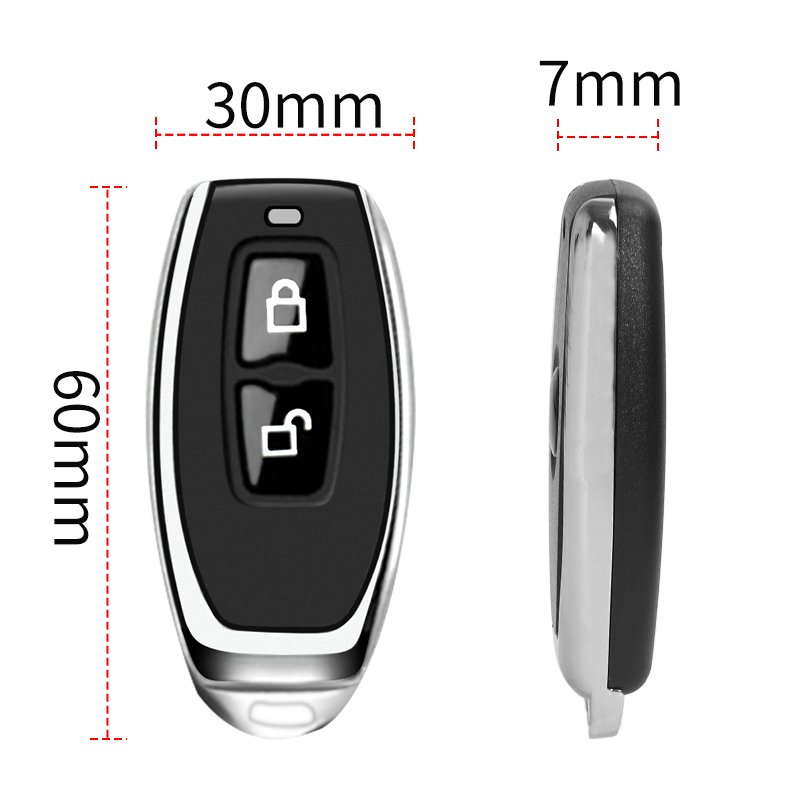 433MHz RF Remote Control Learning Code EV1527 Button Smart Home Transmitter for Led Light Car Gate Garage Door Alarm Key