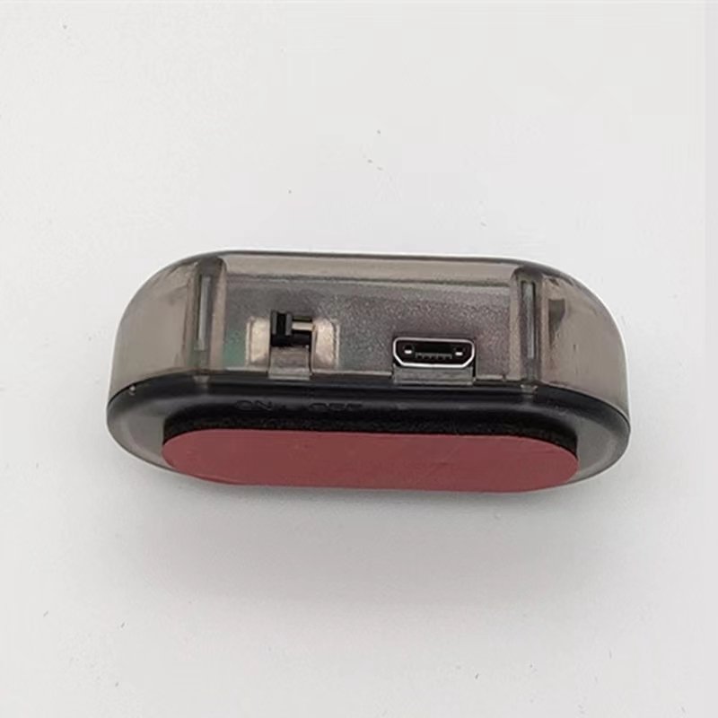 Car LED Solar Powered Security Light Simulated Dummy Alarm Wireless Warning Anti-Theft Caution Lamp Flashing Imita-tion C0403