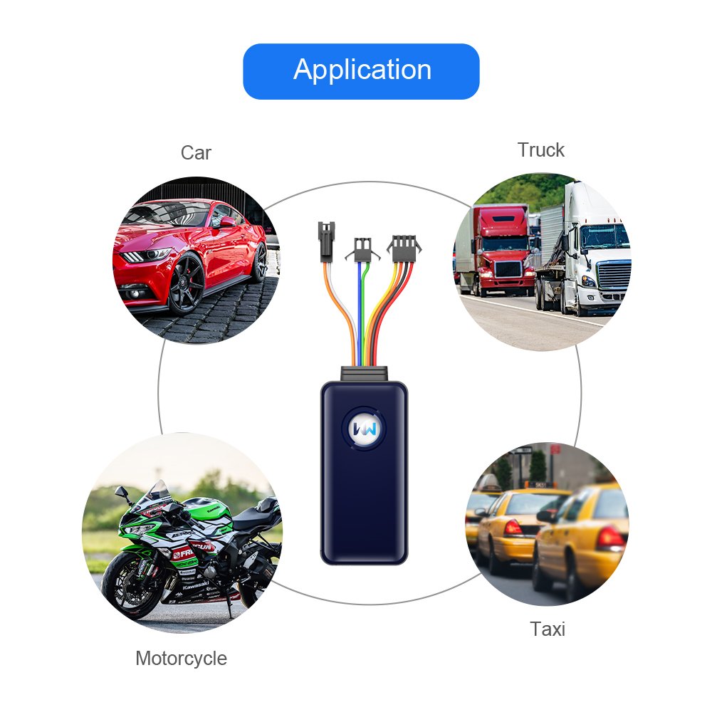 GPS Device Fleet Management With Microphone and SOS Car Gps Tracking Device Car Gps