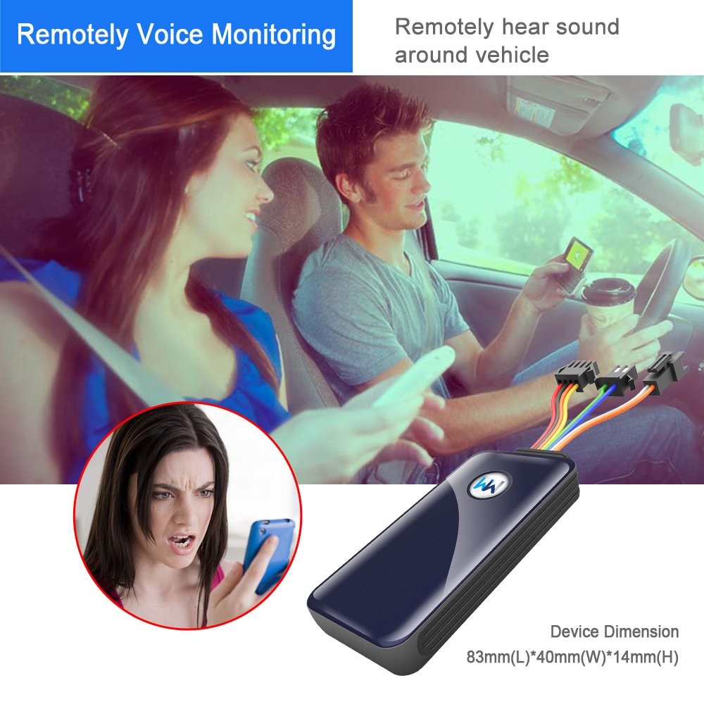 GPS Device Fleet Management With Microphone and SOS Car Gps Tracking Device Car Gps