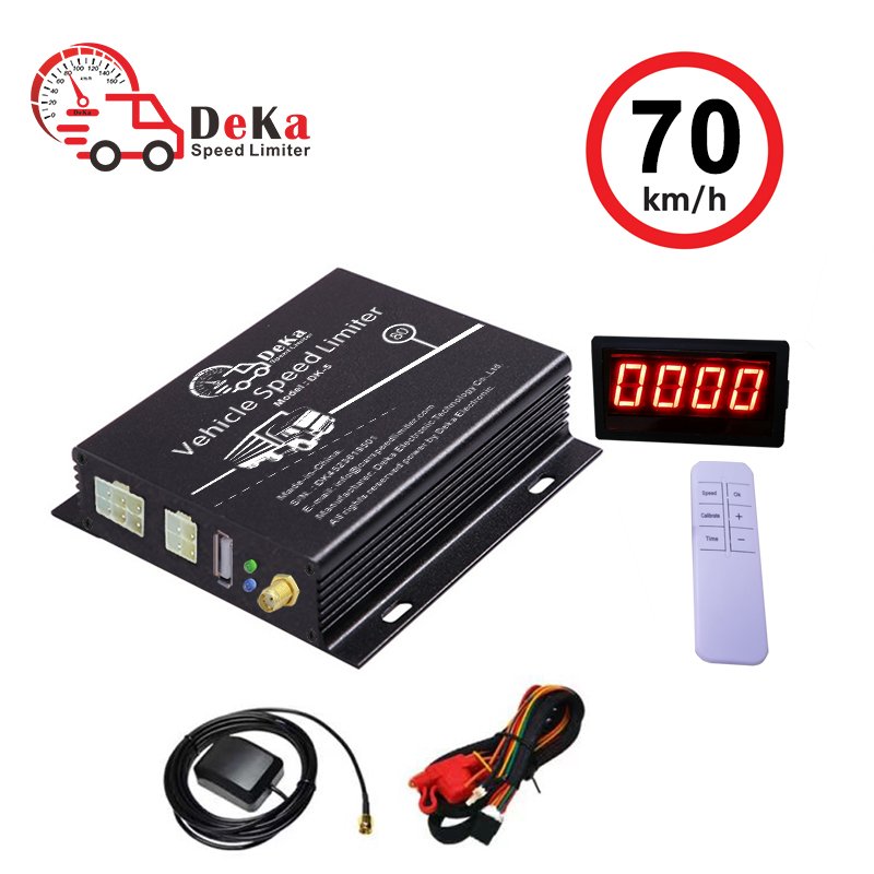Solenoid Valve Cable Controlled ECU Overspeed Alarm Deka Vehicle Speed Limiter Car Gps Speed Limiting Device