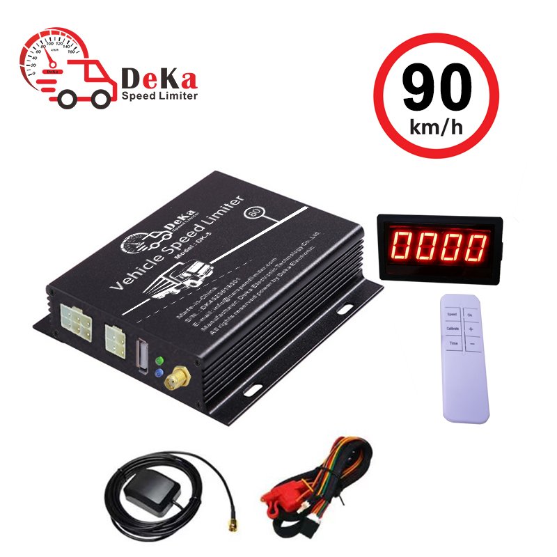 Solenoid Valve Cable Controlled ECU Overspeed Alarm Deka Vehicle Speed Limiter Car Gps Speed Limiting Device