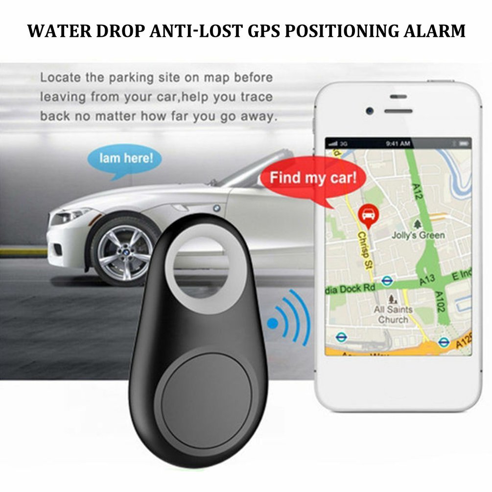2024 Wireless 4.0 Smart Mini GPS Tracker Anti Lost Finder ITag Tracker Alarm GPS Locator Wireless Positioning Wallet Pet Key