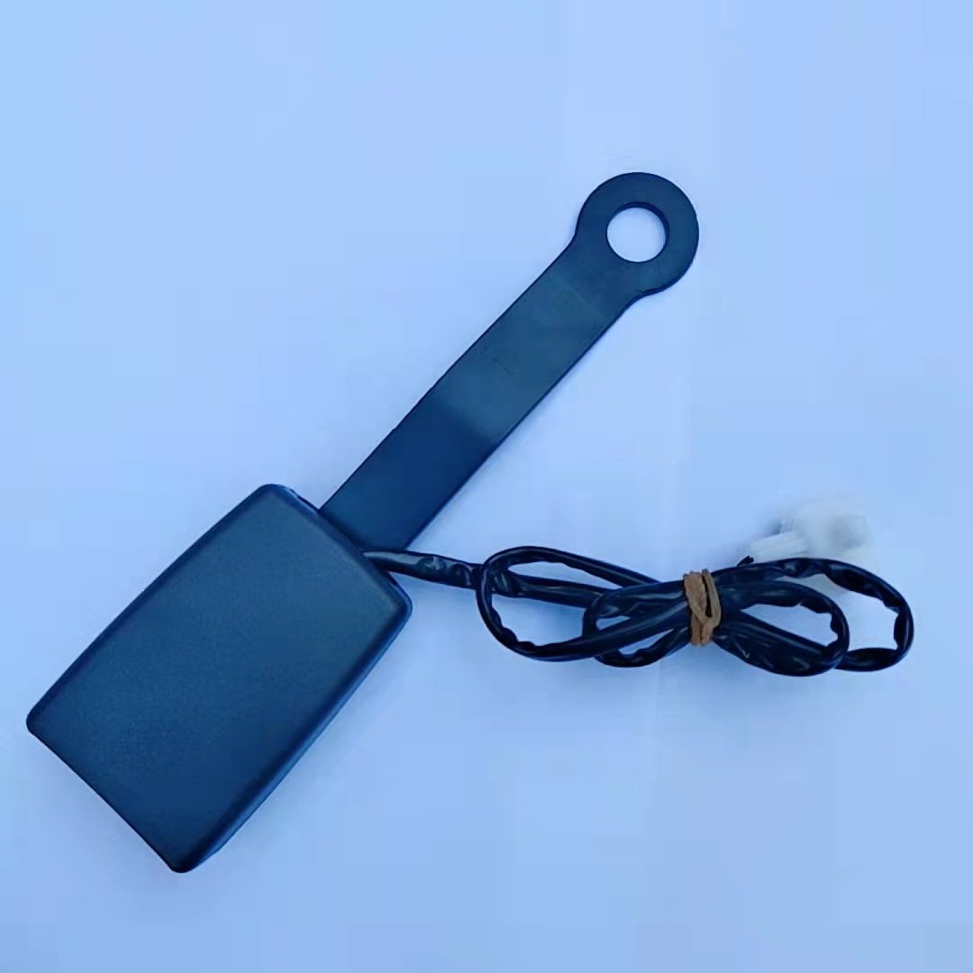 General 173MM Car Seat Belt Buckle Socket Plug Connector with Warning Wire Strap Alarm signal for VW