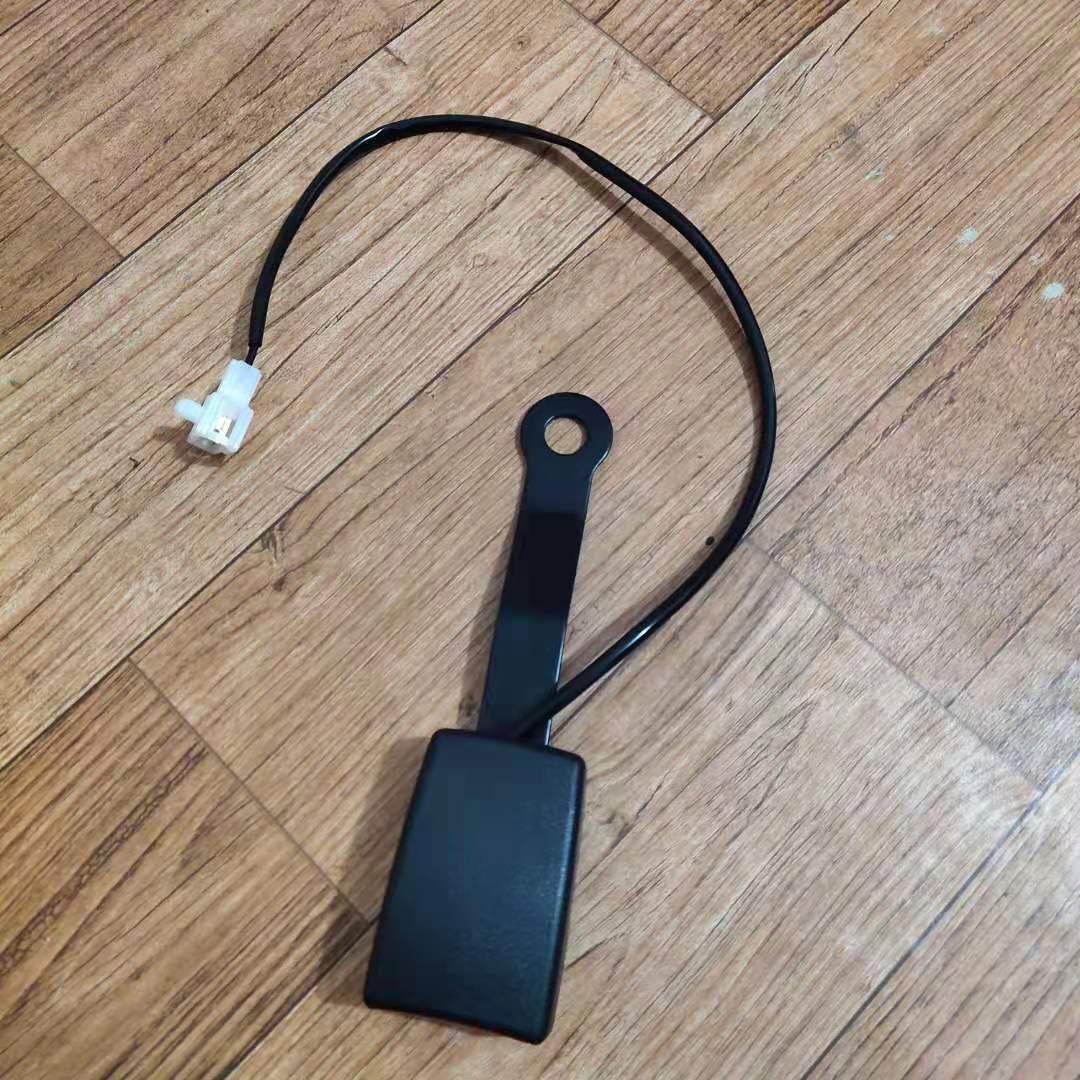 General 173MM Car Seat Belt Buckle Socket Plug Connector with Warning Wire Strap Alarm signal for VW