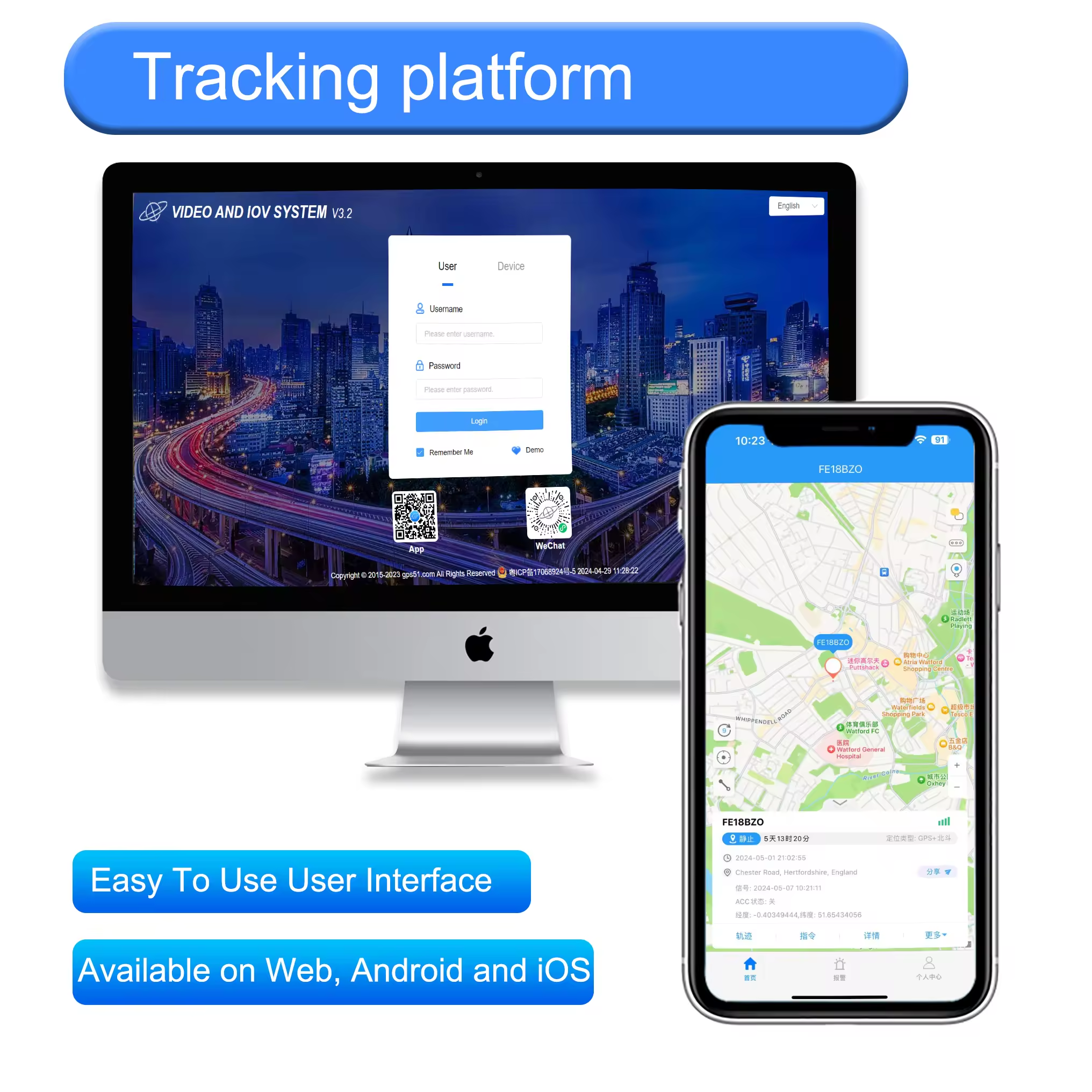 12v Gps Smart Car Tracking and Anti-theft System Car Tracking Acc Alarm Gps Vehicle tracker for Car Bus Fleet Tracking System