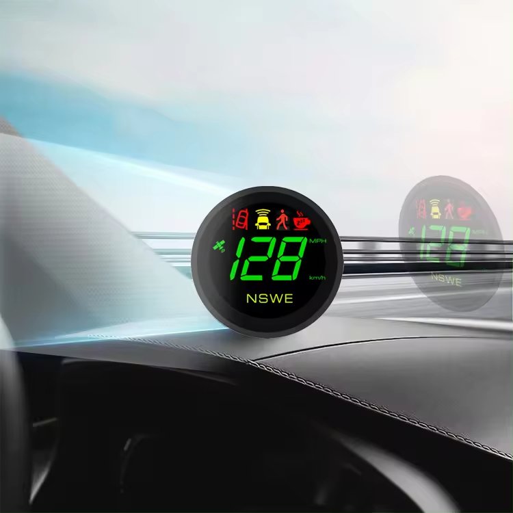 New Led Head up Display ADAS GPS Speedometer With Accurate Speed for Car