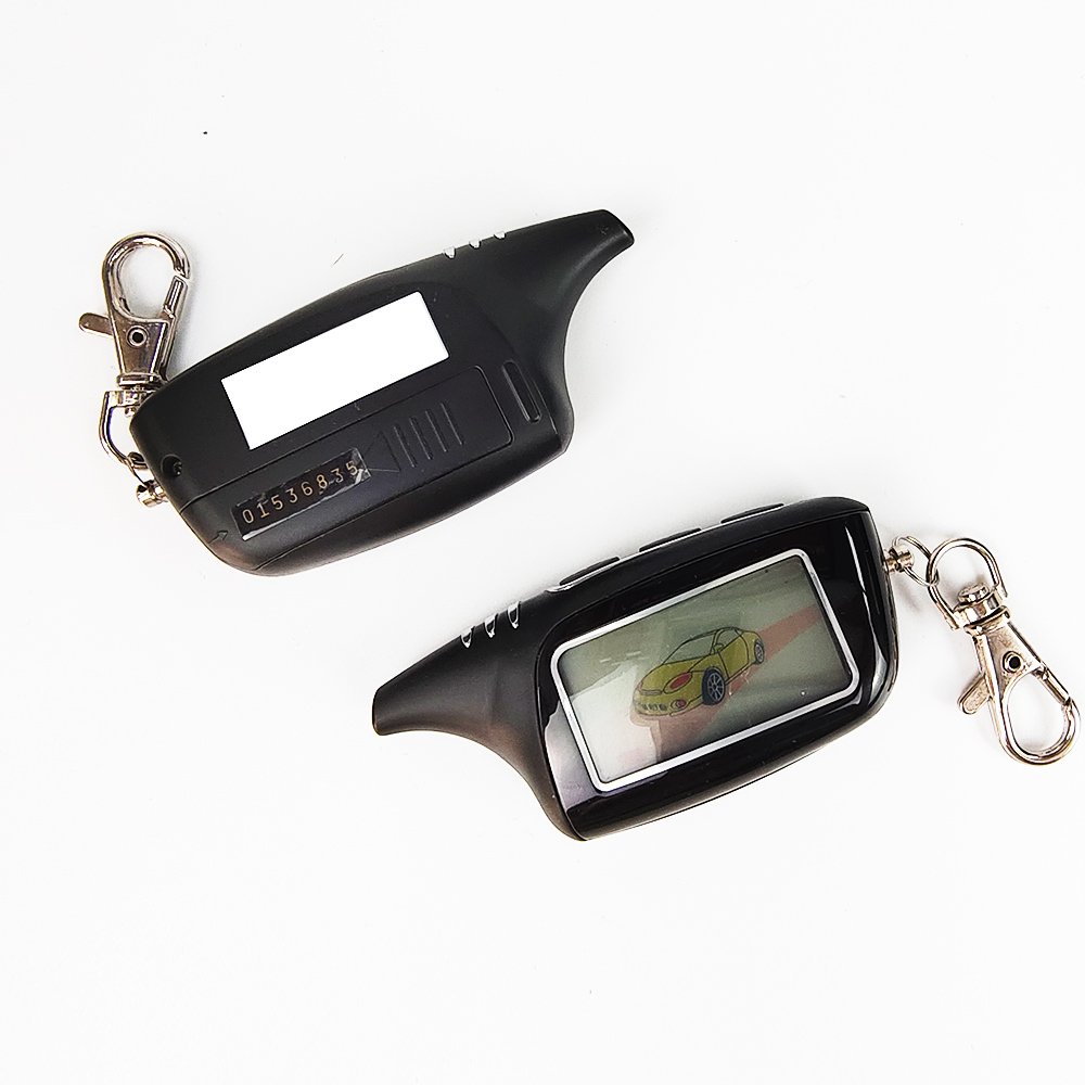 User Programmable Two Way Tenon Car Alarm System ultra - Long Distance Security with Alarma Para Carro Lcd