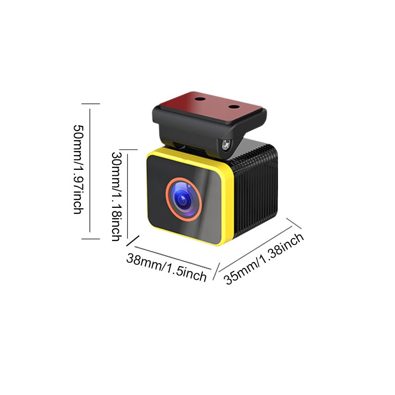10.1'' Reversing Image Vehicle DVR Recorder MP5 Player Red Warning Light Voice Alarm Reminder Car Blind Spot Detection System