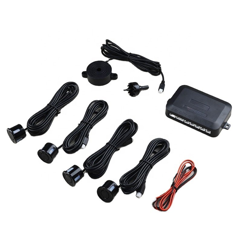 Parking Sensors Car Reversing Radar Radar Buzzer Warning Alarm with 4 Parking Sensors