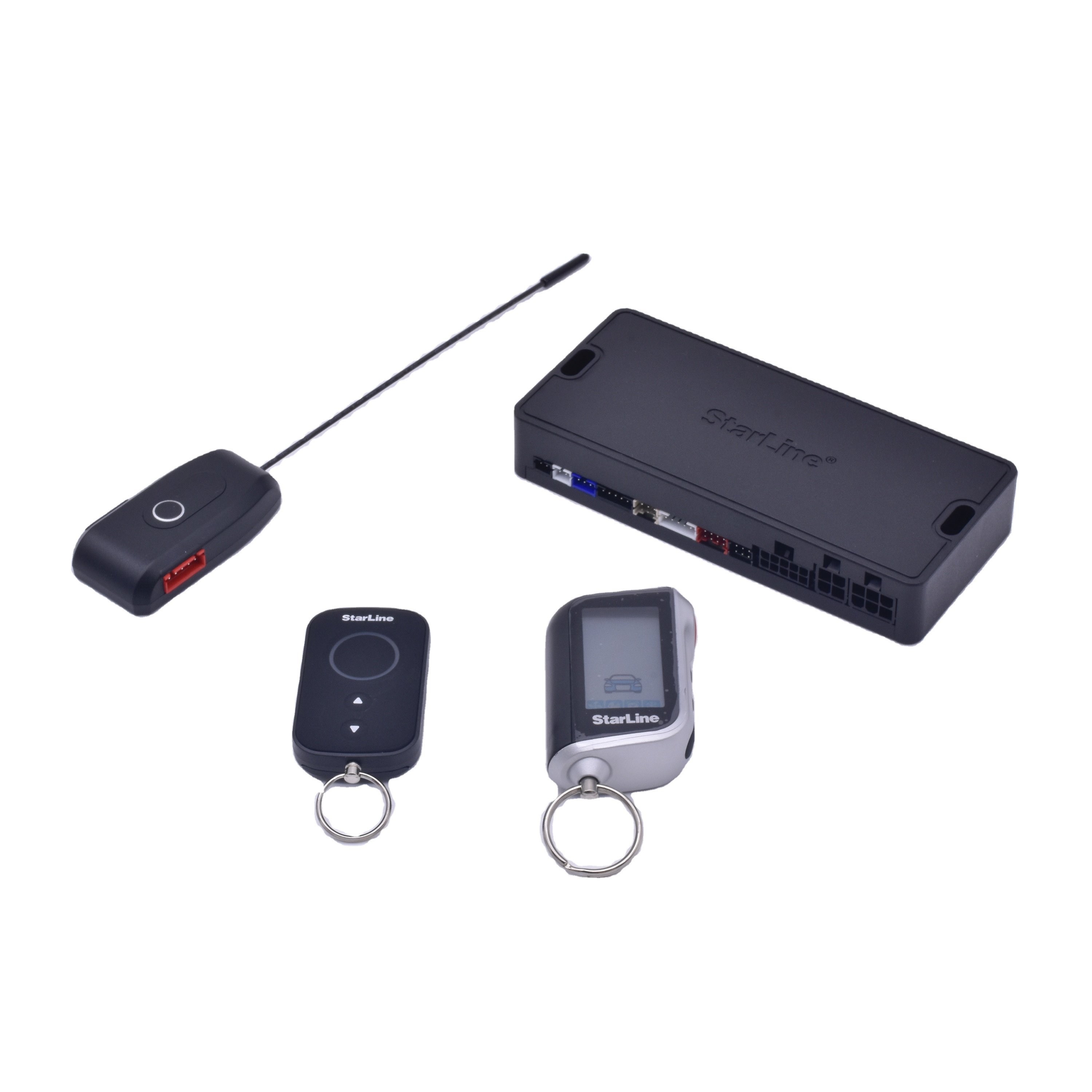 Two Way Car Alarm Universal Car Alarm with LCD Display Car Key A93 for Starline Alarm