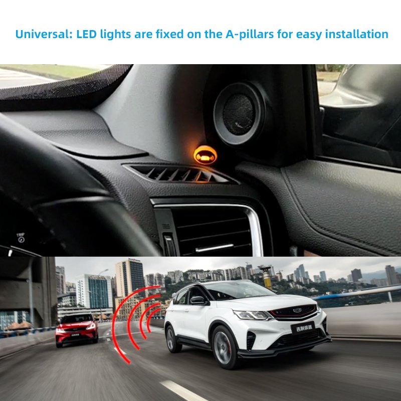 Bicolor Lamp lane Change Assist and Side Blind Spot Alert Blind Spot SensorBsd radar Sensor System