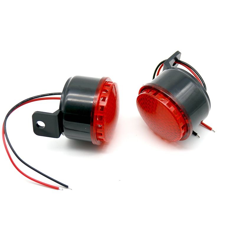 Beep Reverse Beeper Air Horn 12V 105dB Warning Siren Sound Signal Backup Alarms Horns With Single Sound And Light