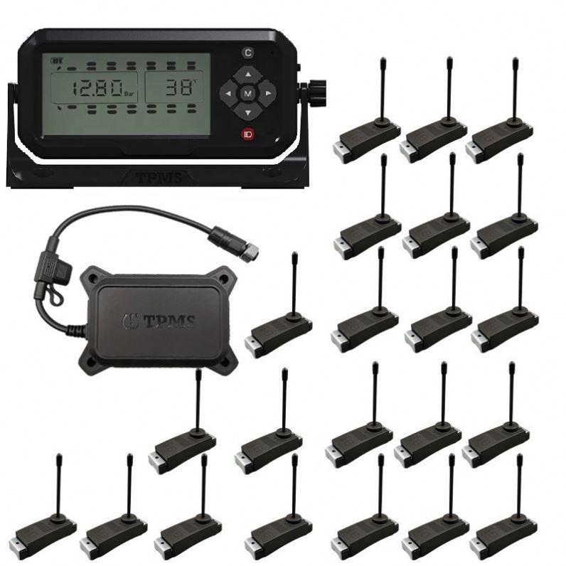 Westbay Wireless Tire Pressure Monitoring System Sensor Low Power Alarm Vehicle Safety TPMS Alarm