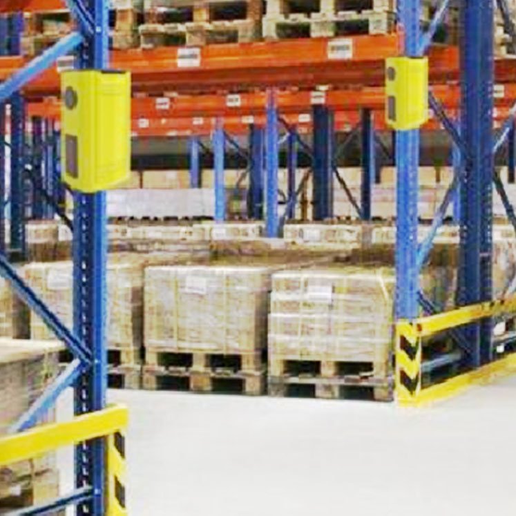 Flexible Anti-Collision Approach Alarm System Built-in Battery Safety Forklift Reversing and Warning Light for Warehouses