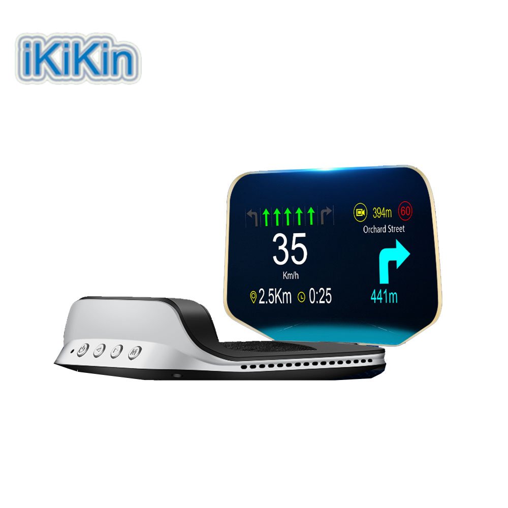 C3 Head up Display OBD2 HUD Mirror Updated Optional Navigation HUD Speed Fuel Consumption Car Speedometer Projection