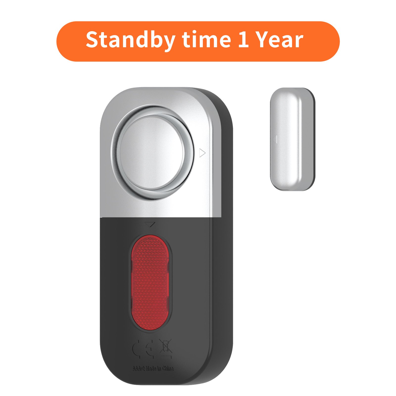 OEM 125dB Door and Window Security Alarm Wireless Safesound Magnetic Door Sensor Alarm for House Kids Elderly Safety