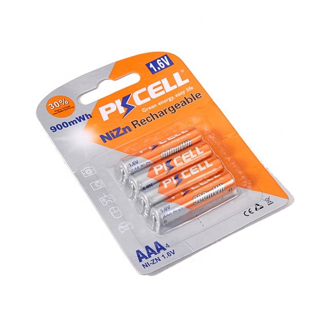 Factory Price Ni-ZN 1.6v Aaa 900mwh Rechargeable Battery for Electronical Toy