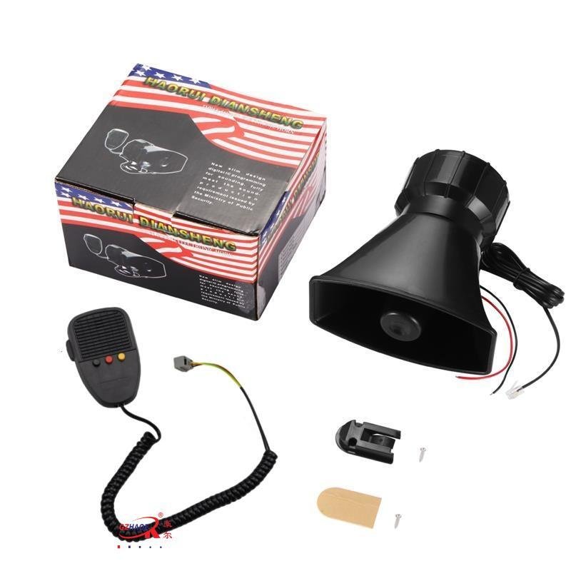 Speakers Backup Alarm Super Loud Warning Car Alarm Siren Horn Speaker for Universal