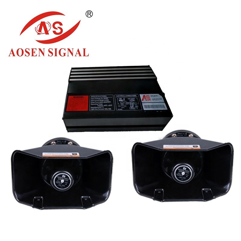 SA5400 Car Security Vehicle Speaker Waterproof 400W Wireless Remote Alarm Siren