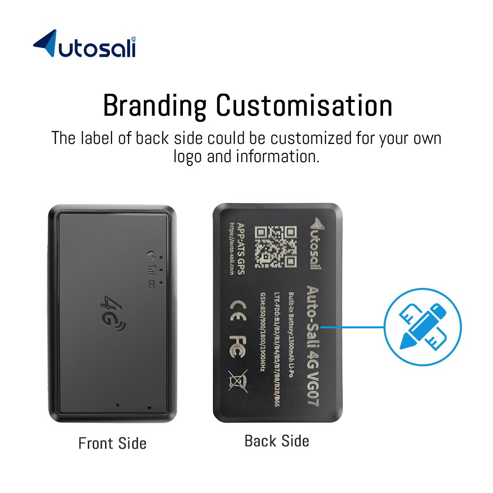 Autossali Ratreador Telematics GPS for Bike and Motorcycle Waterproof Location Application Mini GPS Plotter for Car GPS VG07 4G