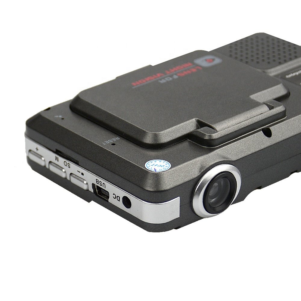 2 in 1 Car DVR Radar Detector 1080P Built-in G-sensor 170 Degree Over Speed Alarm Flow Radar Multi-languages