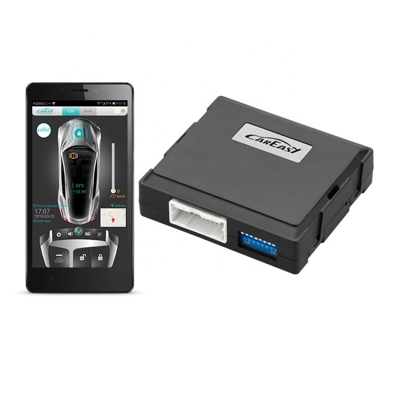 4G GPS/GSM Smartphone APP 2-way Upgrade Car Alarm Working with Original Remote Control