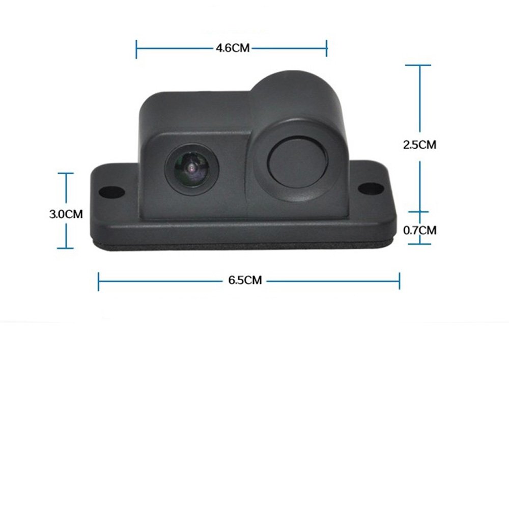 High Quality Car Camera With Distance Measuring Sensor and Alarm Waterproof Rear View Camera