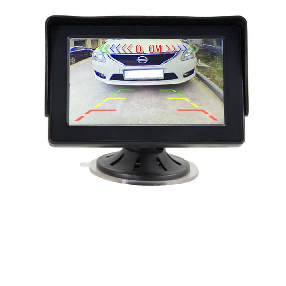 High Quality Car Camera With Distance Measuring Sensor and Alarm Waterproof Rear View Camera