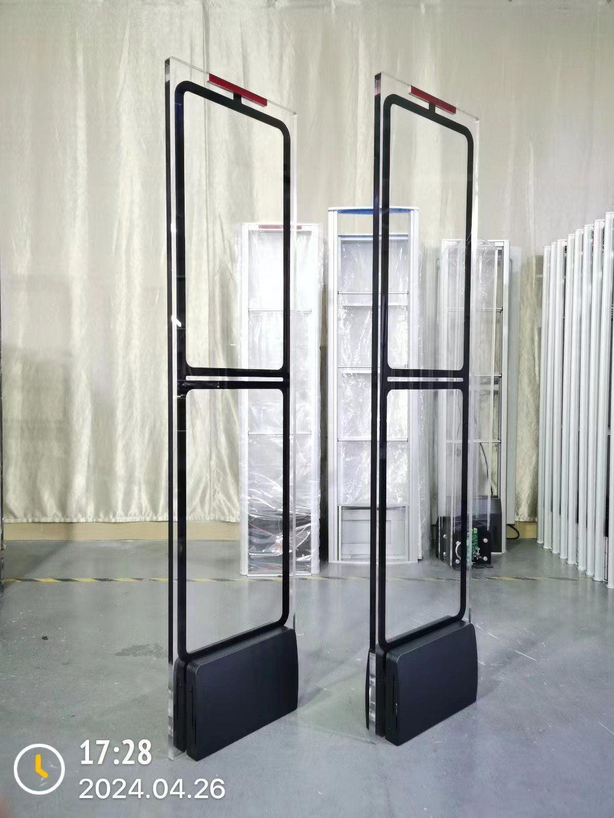 Loss Prevention High Sensitive 58khz AM Systems AM EAS Security Gate EAS Alarm Systems for Supermarkets
